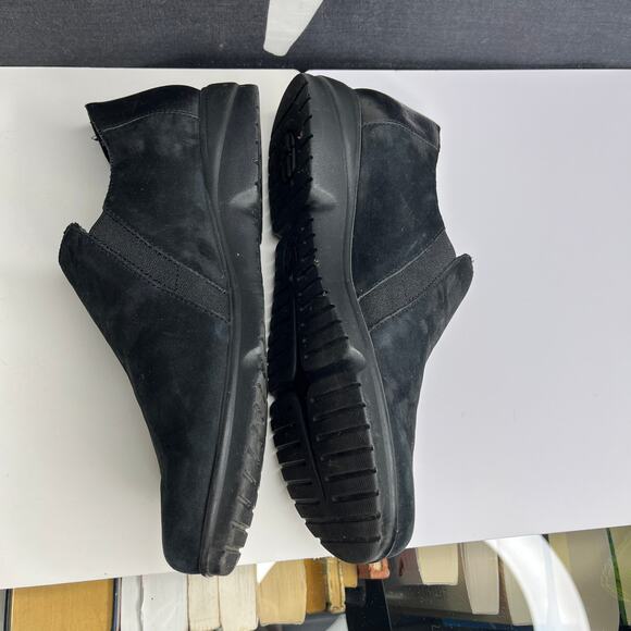 Mephisto Women's Loafers Size 7 Black Romea Leather Slip On Comfort - Picture 5 of 12